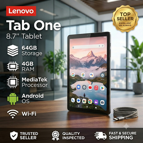 Lenovo tab one 64gb - lenovo, wi-fi